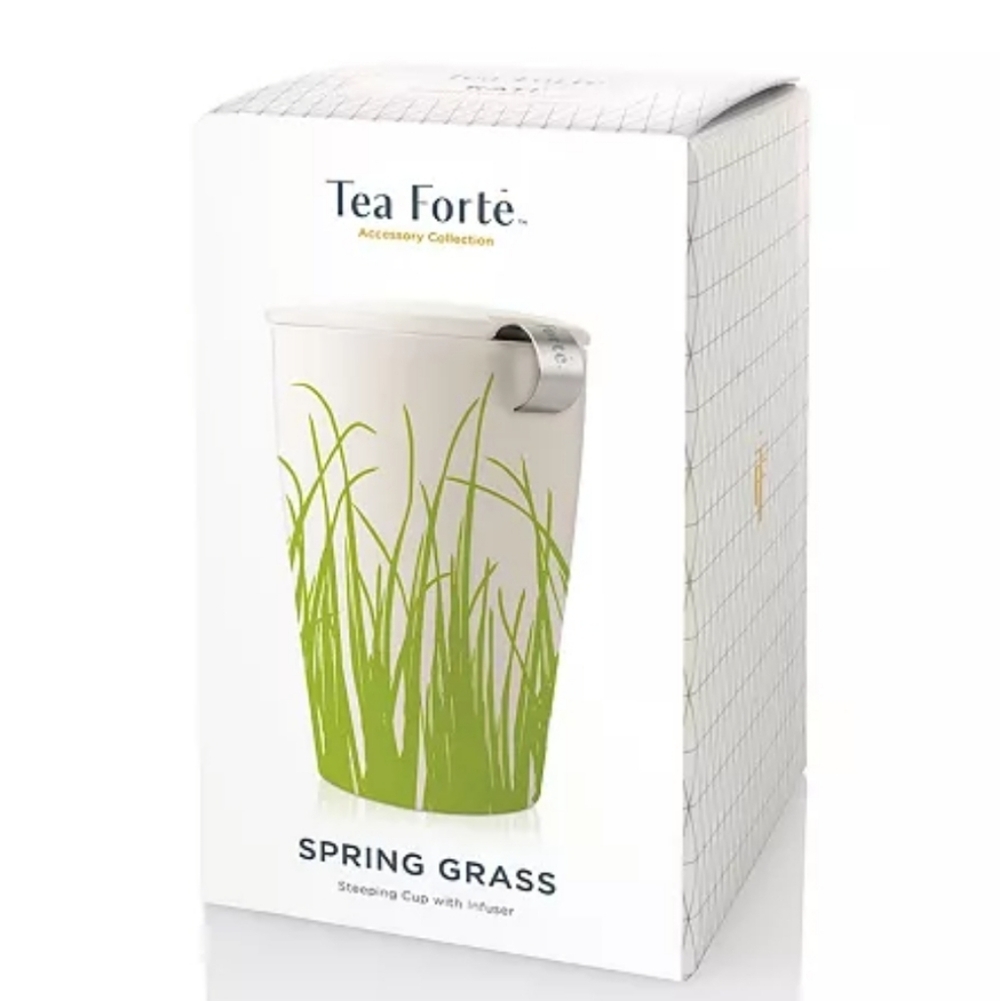 Tea Forte Kati Steeping Cup & Infuser - Spring Grass